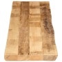 Tablero de mesa borde natural madera maciza mango 160x40x3,8 cm de , Tableros para mesas - Ref: Foro24-370688, Precio: 119,39...
