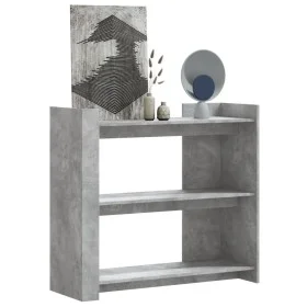 Konsole aus grauem Betonholz 100x35x90 cm von , Seitentische - Ref: Foro24-848475, Preis: 73,86 €, Rabatt: %