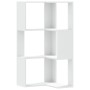 Estantería de esquina 3 niveles madera blanco 50x50x102 cm de , Librerías y estanterías - Ref: Foro24-852591, Precio: 55,45 €...