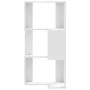 Estantería de esquina 3 niveles madera blanco 50x50x102 cm de , Librerías y estanterías - Ref: Foro24-852591, Precio: 54,81 €...