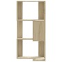 Estantería de esquina 3 niveles madera roble Sonoma 50x50x102cm de , Librerías y estanterías - Ref: Foro24-852593, Precio: 53...