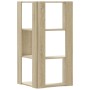 Estantería de esquina 3 niveles madera roble Sonoma 50x50x102cm de , Librerías y estanterías - Ref: Foro24-852593, Precio: 53...