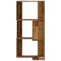 Estantería de esquina 3 niveles madera envejecida 50x50x102 cm de , Librerías y estanterías - Ref: Foro24-852598, Precio: 52,...