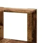 Estantería de esquina 3 niveles madera envejecida 50x50x102 cm de , Librerías y estanterías - Ref: Foro24-852598, Precio: 52,...