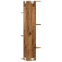 Estantería pared de esquina madera envejecida 36,5x36,5x140 cm de , Estantes y estanterías - Ref: Foro24-852634, Precio: 59,3...