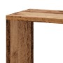 Estantería de pared de esquina madera envejecida 45x45x147 cm de , Estantes y estanterías - Ref: Foro24-852643, Precio: 57,46...