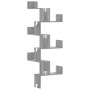 Estantería pared de esquina madera gris Sonoma 45x45x147 cm de , Estantes y estanterías - Ref: Foro24-852641, Precio: 48,87 €...