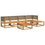Set de sofás de jardín con cojines 6 pzas madera maciza acacia de , Conjuntos de jardín - Ref: Foro24-3278896, Precio: 568,02...