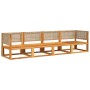 Set sofás de jardín con cojines 4 pzas madera maciza de acacia de , Conjuntos de jardín - Ref: Foro24-3278924, Precio: 466,75...