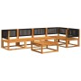 Set de sofás de jardín con cojines 6 pzas madera maciza acacia de , Conjuntos de jardín - Ref: Foro24-3278875, Precio: 608,68...