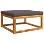 Set de sofás de jardín con cojines 11 pzas madera maciza acacia by , Outdoor sofas - Ref: Foro24-3278837, Price: 1,00 €, Disc...
