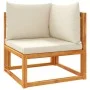 Set de sofás de jardín con cojines 6 pzas madera maciza acacia by , Outdoor sofas - Ref: Foro24-3278856, Price: 704,37 €, Dis...