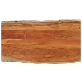 Tablero de mesa rectangular borde natural acacia 100x60x2,5 cm de , Tableros para mesas - Ref: Foro24-370622, Precio: 102,80 ...