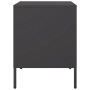Mesitas de noche 2 unidades acero negro 36x39x50,5 cm de , Mesitas de noche - Ref: Foro24-842911, Precio: 89,23 €, Descuento: %