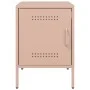 Mesitas de noche 2 unidades acero rosa 36x39x50,5 cm de , Mesitas de noche - Ref: Foro24-842913, Precio: 93,33 €, Descuento: %