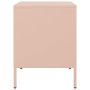 Mesitas de noche 2 unidades acero rosa 36x39x50,5 cm de , Mesitas de noche - Ref: Foro24-842913, Precio: 94,40 €, Descuento: %