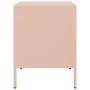 Mesitas de noche 2 unidades acero rosa 36x39x50,5 cm de , Mesitas de noche - Ref: Foro24-842913, Precio: 93,33 €, Descuento: %