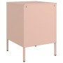 Mesitas de noche 2 unidades acero rosa 36x39x50,5 cm de , Mesitas de noche - Ref: Foro24-842913, Precio: 94,40 €, Descuento: %