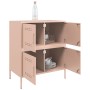 Aparador de acero rosa 68x39x79 cm de , Aparadores - Ref: Foro24-842953, Precio: 110,36 €, Descuento: %