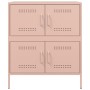 Aparador de acero rosa 68x39x79 cm de , Aparadores - Ref: Foro24-842953, Precio: 110,36 €, Descuento: %