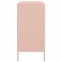 Aparador de acero rosa 68x39x79 cm de , Aparadores - Ref: Foro24-842953, Precio: 110,36 €, Descuento: %