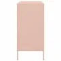 Aparador de acero rosa 68x39x79 cm de , Aparadores - Ref: Foro24-842953, Precio: 109,11 €, Descuento: %
