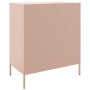 Aparador de acero rosa 68x39x79 cm de , Aparadores - Ref: Foro24-842953, Precio: 110,36 €, Descuento: %