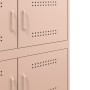 Aparador de acero rosa 68x39x79 cm de , Aparadores - Ref: Foro24-842953, Precio: 110,36 €, Descuento: %