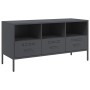 Mueble para TV acero gris antracita 100,5x39x50,5 cm de , Muebles TV - Ref: Foro24-843038, Precio: 122,40 €, Descuento: %
