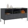 Mueble para TV acero gris antracita 100,5x39x50,5 cm de , Muebles TV - Ref: Foro24-843038, Precio: 122,40 €, Descuento: %