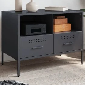 Mueble para TV acero gris antracita 68x39x50,5 cm de , Muebles TV - Ref: Foro24-843046, Precio: 93,69 €, Descuento: %
