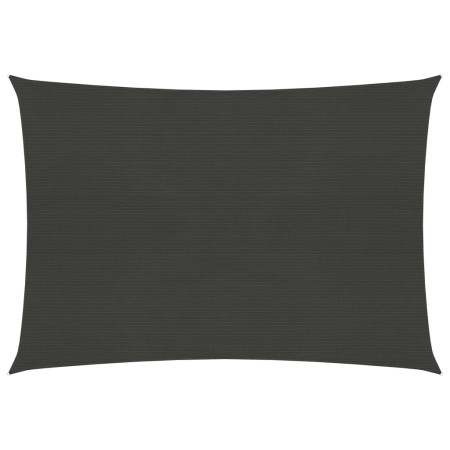 Toldo de vela gris antracita HDPE 160 g/m² 2x3 m de vidaXL, Sombrillas - Ref: Foro24-311062, Precio: 22,05 €, Descuento: %
