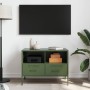 Mueble para TV acero verde oliva 68x39x50,5 cm de , Muebles TV - Ref: Foro24-843050, Precio: 94,74 €, Descuento: %