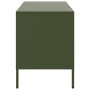 Mueble para TV acero verde oliva 68x39x50,5 cm de , Muebles TV - Ref: Foro24-843050, Precio: 94,74 €, Descuento: %