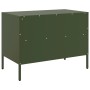Mueble para TV acero verde oliva 68x39x50,5 cm de , Muebles TV - Ref: Foro24-843050, Precio: 94,74 €, Descuento: %