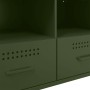Mueble para TV acero verde oliva 68x39x50,5 cm de , Muebles TV - Ref: Foro24-843050, Precio: 94,74 €, Descuento: %
