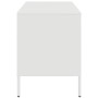 Mueble para TV acero blanco 68x39x50,5 cm de , Muebles TV - Ref: Foro24-843052, Precio: 94,74 €, Descuento: %