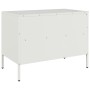 Mueble para TV acero blanco 68x39x50,5 cm de , Muebles TV - Ref: Foro24-843052, Precio: 94,74 €, Descuento: %