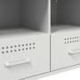 Mueble para TV acero blanco 68x39x50,5 cm de , Muebles TV - Ref: Foro24-843052, Precio: 94,74 €, Descuento: %