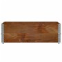 Jardinera de madera maciza de pino marrón 120x80 cm de , Maceteros y jardineras - Ref: Foro24-3295386, Precio: 102,25 €, Desc...