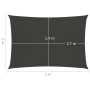 Toldo de vela gris antracita HDPE 160 g/m² 2x3 m de vidaXL, Sombrillas - Ref: Foro24-311062, Precio: 22,05 €, Descuento: %