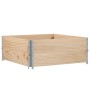 Jardinera de madera maciza de pino 100x100 cm de , Maceteros y jardineras - Ref: Foro24-3295399, Precio: 83,48 €, Descuento: %