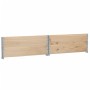 Jardinera de madera maciza de pino 100x100 cm de , Maceteros y jardineras - Ref: Foro24-3295399, Precio: 83,48 €, Descuento: %
