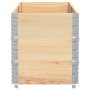 Jardinera de madera maciza de pino 150x50 cm de , Maceteros y jardineras - Ref: Foro24-3295435, Precio: 144,20 €, Descuento: %