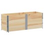 Jardinera de madera maciza de pino 150x50 cm de , Maceteros y jardineras - Ref: Foro24-3295435, Precio: 144,20 €, Descuento: %
