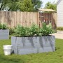 Jardinera de madera maciza de pino gris 150x50 cm de , Maceteros y jardineras - Ref: Foro24-3295437, Precio: 140,06 €, Descue...