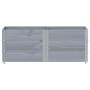 Jardinera de madera maciza de pino gris 150x50 cm de , Maceteros y jardineras - Ref: Foro24-3295437, Precio: 140,06 €, Descue...