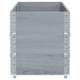 Jardinera de madera maciza de pino gris 150x50 cm de , Maceteros y jardineras - Ref: Foro24-3295437, Precio: 140,06 €, Descue...