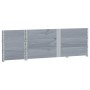Jardinera de madera maciza de pino gris 150x50 cm de , Maceteros y jardineras - Ref: Foro24-3295437, Precio: 140,06 €, Descue...
