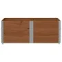 Jardinera de madera maciza de pino marrón 150x100 cm de , Maceteros y jardineras - Ref: Foro24-3295442, Precio: 157,66 €, Des...